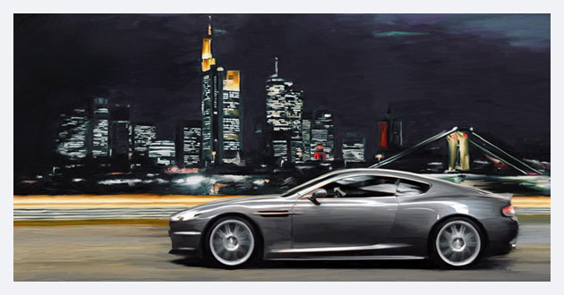 Kunstdruck - Poster - Aston Martin DBS