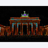 Kunstdruck - Berlin Brandenburger Tor