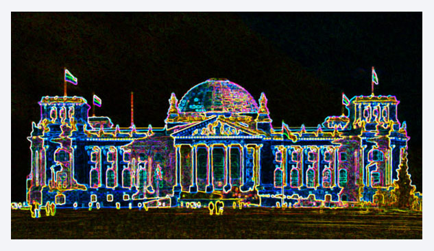 Kunstdruck - Berlin Reichstag