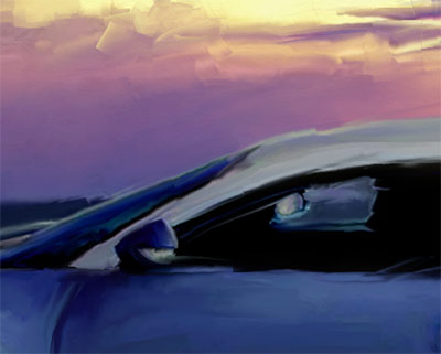 Kunstdruck - Bugatti Veyron