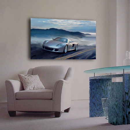 Kunstdruck - Porsche Carrera GT