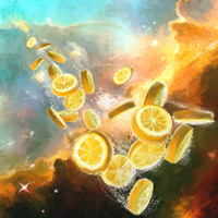 Kunstdruck - Poster - space lemons