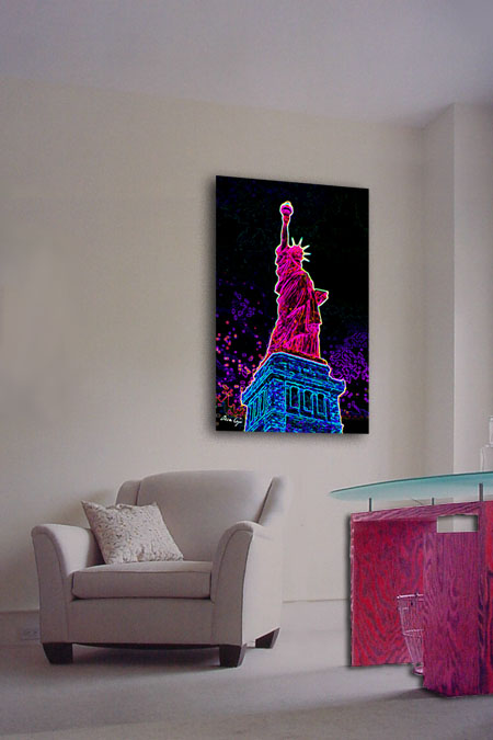 Kunstdruck - Poster - Statue of Liberty no1