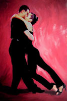 Kunstdruck Tanz - tango no1