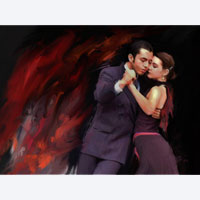 Kunstdruck Tanz - tango no5