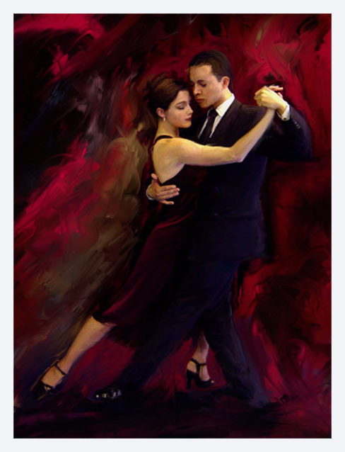 Kunstdruck - tango no6