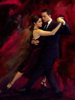 Kunstdruck Tanz - tango no6
